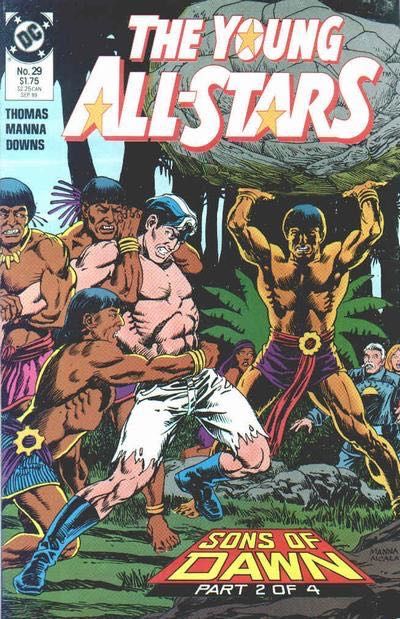 Young All-Stars The Sons of Dawn, Part 2: Gladiator and Sons |  Issue#29 | Year:1989 | Series: JSA |