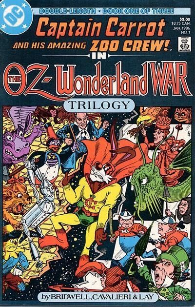 Captain Carrot The Oz: Wonderland War Gillikin's Highland/Slay It With Flowers |  Issue