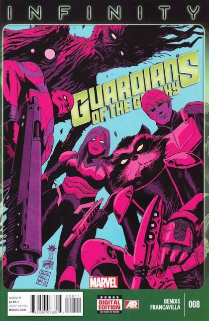 Guardians of the Galaxy, Vol. 3 Infinity  |  Issue#8A | Year:2013 | Series: Guardians of the Galaxy | Pub: Marvel Comics | Regular Francesco Francavilla Cover