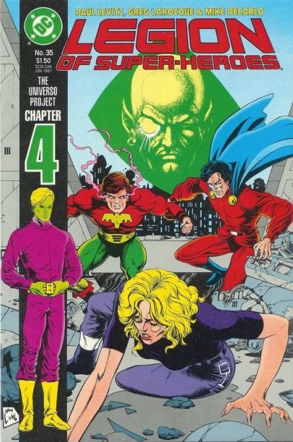 Legion of Super-Heroes The Universo Project, Chapter 4: Forgotten Friends |  Issue#35 | Year:1987 | Series: Legion of Super-Heroes | Pub: DC Comics