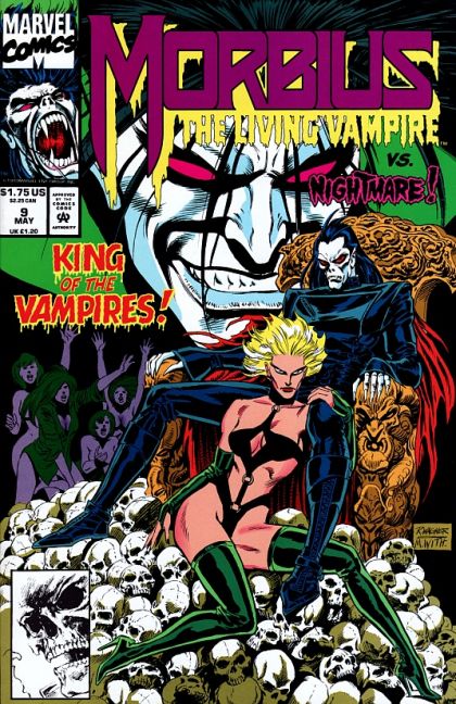 Morbius: The Living Vampire, Vol. 1 Dreaming Realities |  Issue#9A | Year:1993 | Series: Midnight Sons | Pub: Marvel Comics