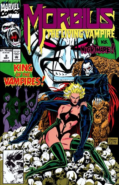 Morbius: The Living Vampire, Vol. 1 Dreaming Realities |  Issue#9A | Year:1993 | Series: Midnight Sons |