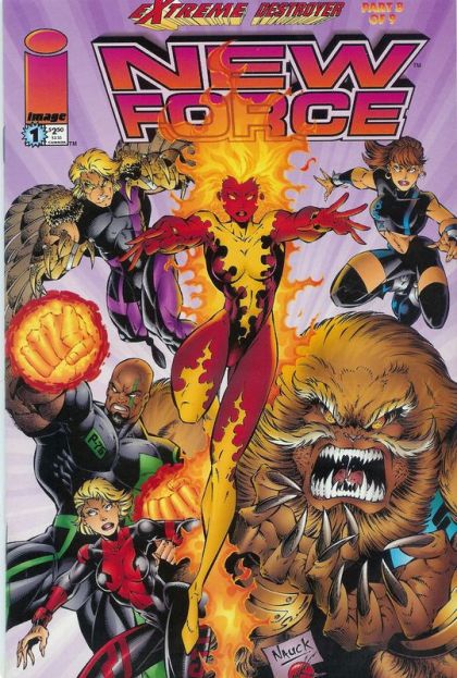 New Force Newforce |  Issue#1 | Year:1996 | Series:  | Pub: Image Comics |