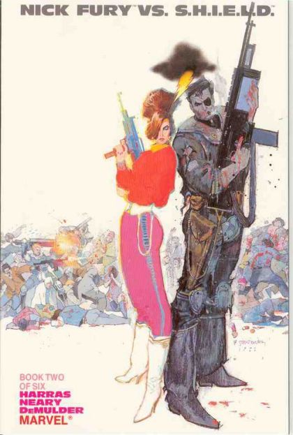 Nick Fury vs. S.H.I.E.L.D. Into The Depths |  Issue#2 | Year:1988 | Series: Nick Fury - Agent of S.H.I.E.L.D. |  Bill Sienkiewicz Cover