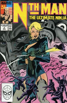 Nth Man The Scream |  Issue#4A | Year:1989 | Series:  | Pub: Marvel Comics