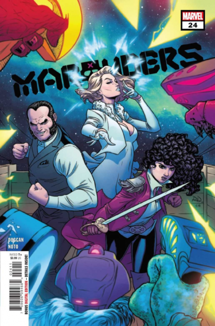 Marauders, Vol. 1 "Date Night" |  Issue#24A | Year:2021 | Series:  |  Regular Russell Dauterman Cover