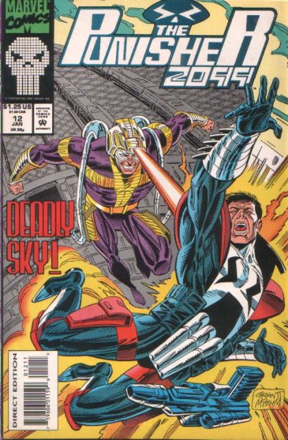 Punisher 2099, Vol. 1 Hard Sky |  Issue#12A | Year:1993 | Series: Punisher |