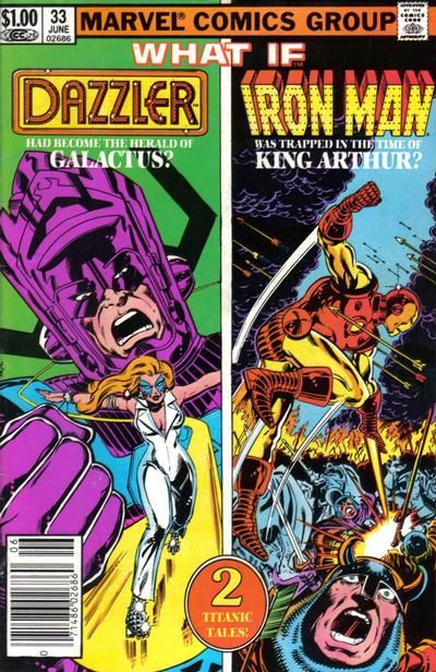 What If, Vol. 1 What If the Dazzler Had Become the Herald of Galactus? / What If Iron Man Had Been Trapped In King Arthur's Time? |  Issue#33B | Year:1982 | Series: What If? | Pub: Marvel Comics
