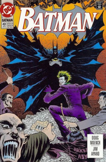 Batman, Vol. 1 The Freedom Of Madness! |  Issue#491A | Year:1993 | Series: Batman |