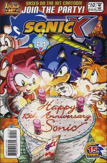 Sonic X  |  Issue#10 | Year:2006 | Series: Sonic The Hedgehog | Pub: Archie Comic Publications