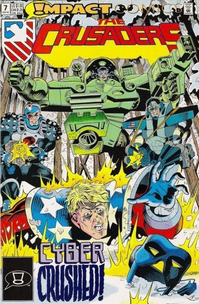 The Crusaders (DC Comics) Childhood's End, Childhood's End, pt 3 |  Issue#7 | Year:1992 | Series: Crusaders | Pub: DC Comics