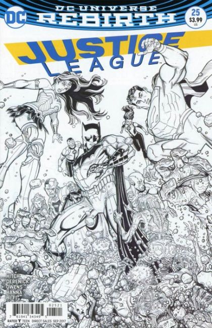 Justice League, Vol. 2 Reborn |  Issue#25B | Year:2017 | Series: Justice League | Pub: DC Comics