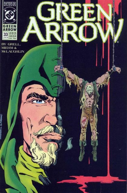 Green Arrow, Vol. 2 Broken Arrow |  Issue#33 | Year:1990 | Series: Green Arrow | Pub: DC Comics