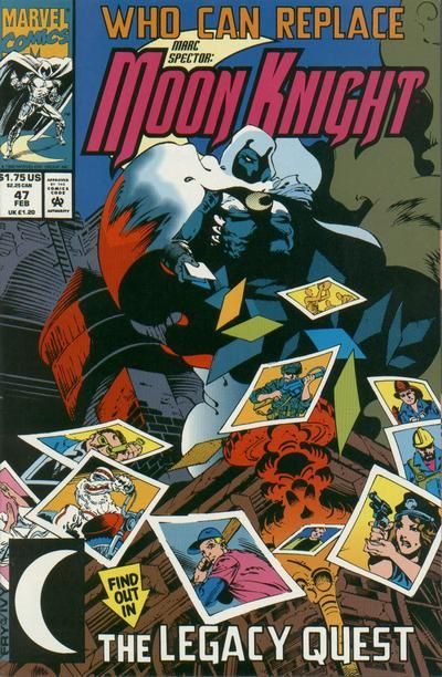 Marc Spector: Moon Knight The Legacy Quest Scenario |  Issue#47 | Year:1993 | Series: Moon Knight |
