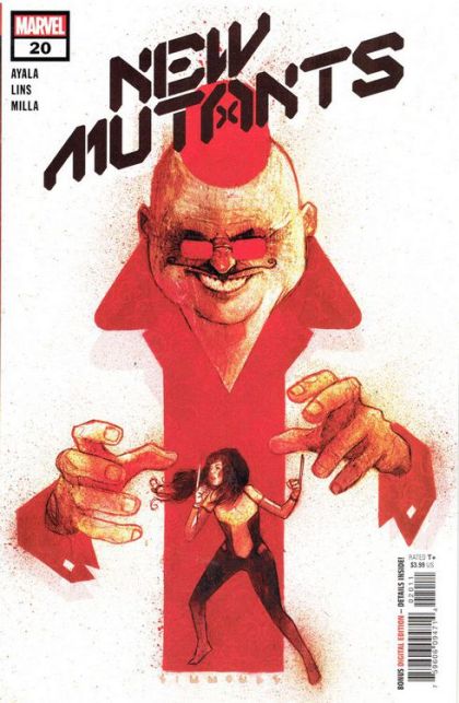 New Mutants, Vol. 4 Secrets & Lies |  Issue#20A | Year:2021 | Series: New Mutants | Pub: Marvel Comics | Regular Martin Simmonds Cover