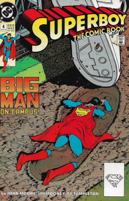 Superboy, Vol. 2 Big Man On Campus |  Issue#4B | Year:1990 | Series: Superboy | Pub: DC Comics