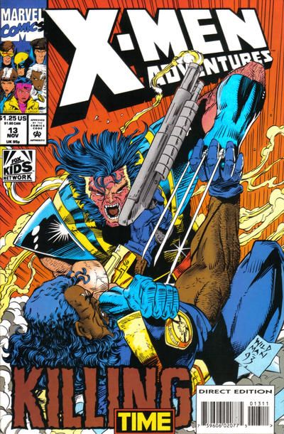 X-Men Adventures, Vol. 1 And All Our Yesterdays |  Issue#13A | Year:1993 | Series: X-Men |  Direct Edition
