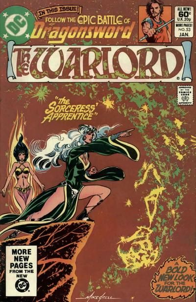 Warlord, Vol. 1 The Sorceress' Apprentice / Dragonsword |  Issue#53A | Year:1981 | Series: Warlord | Pub: DC Comics |
