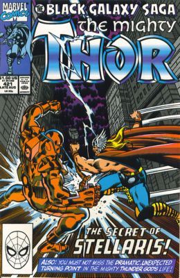 Thor, Vol. 1 The Black Galaxy Saga, Part 3: And If Men Are Gods; When Winter Comes, It Kills |  Issue#421A | Year:1990 | Series: Thor | Pub: Marvel Comics