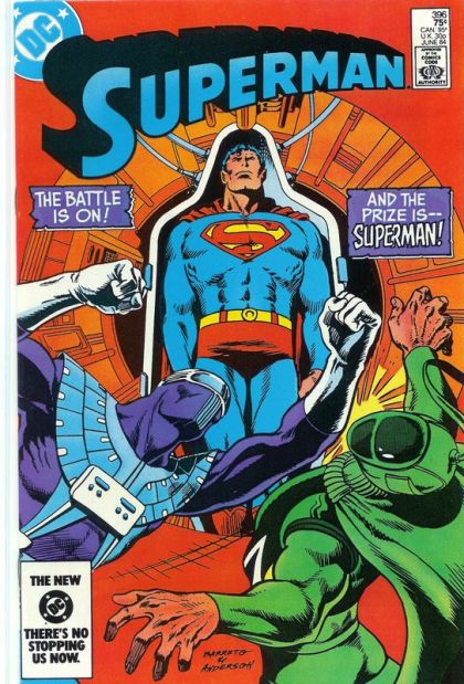 Superman, Vol. 1 The Battle For Superman's Brain |  Issue#396A | Year:1984 | Series: Superman | Pub: DC Comics