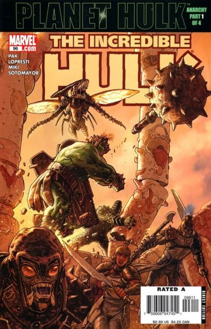The Incredible Hulk  |  Issue#96A | Year:2006 | Series: Hulk | Pub: Marvel Comics | Direct Edition
