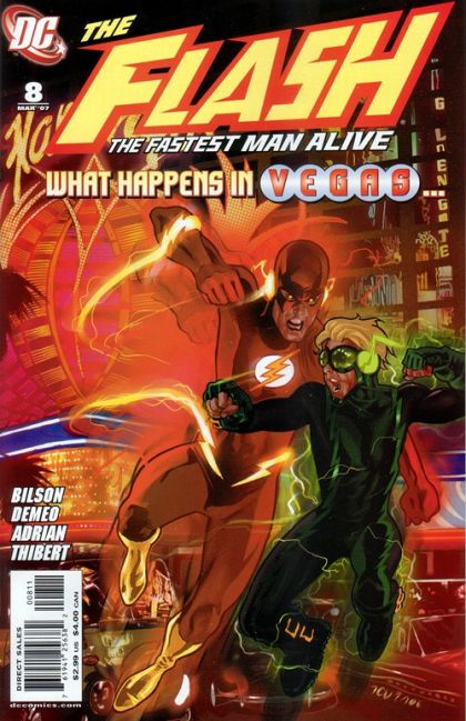 The Flash: The Fastest Man Alive, Vol. 1 Speedquest, Part 2: Double or Nothing |  Issue#8 | Year:2007 | Series: Flash | Pub: DC Comics