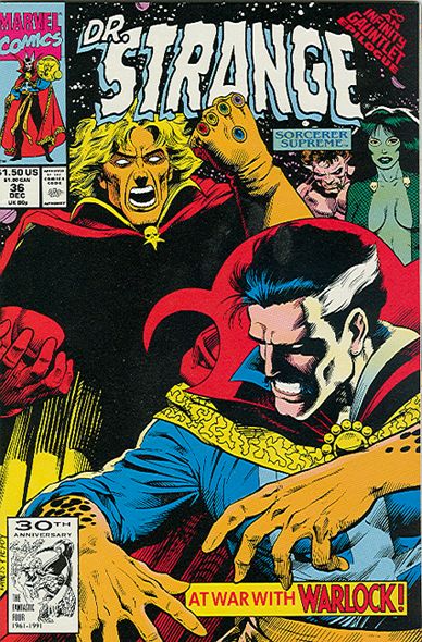 Doctor Strange: Sorcerer Supreme, Vol. 1 Infinity Gauntlet - Footnote To Infinity |  Issue#36 | Year:1991 | Series: Doctor Strange | Pub: Marvel Comics
