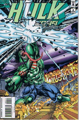 Hulk 2099 Mindless Action |  Issue#4 | Year:1995 | Series: Hulk | Pub: Marvel Comics |