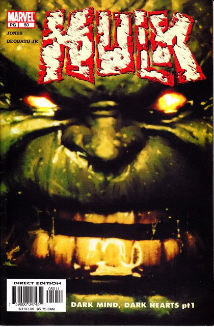 The Incredible Hulk, Vol. 2 Dark Mind, Dark Hearts, Part 1 |  Issue#50A | Year:2003 | Series: Hulk | Pub: Marvel Comics |