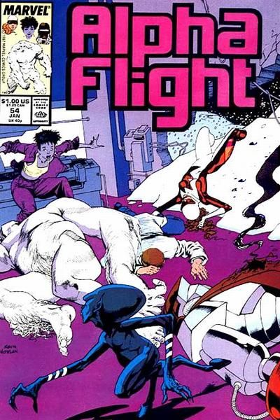 Alpha Flight, Vol. 1 Goblyn! |  Issue#54 | Year:1987 | Series: Alpha Flight | Pub: Marvel Comics