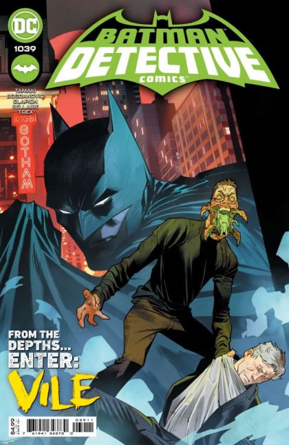 Detective Comics, Vol. 3 The Neighborhood, Finale; The Life & Times of Hue Vile |  Issue#1039A | Year:2021 | Series: Batman | Regular Cover by Dan Mora