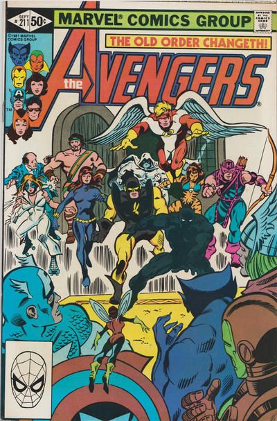The Avengers, Vol. 1 ...By Force Of Mind! |  Issue#211A | Year:1981 | Series: Avengers | Pub: Marvel Comics