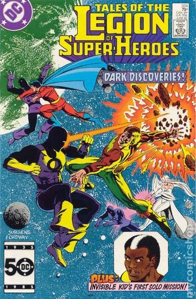 Tales of the Legion of Super-Heroes The Secret Of The Dark Circle |  Issue#324A | Year:1985 | Series: Legion of Super-Heroes |