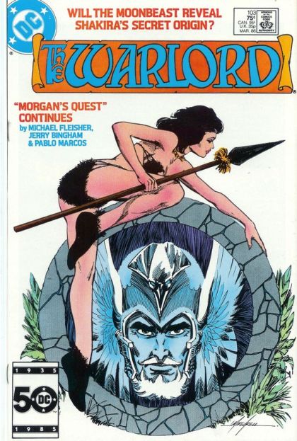 Warlord, Vol. 1 Moon Beast |  Issue#103A | Year:1986 | Series: Warlord |