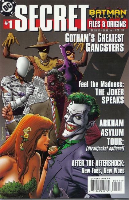 Batman Villains Secret Files "Scream If You Love Me" / Lost Pages: How Bane Infiltrated Wayne Manor / Lost Pages: The Penguin / Lost Pages: Green Lantern In Arkham |  Issue#1 | Year:1998 | Series:  | Pub: DC Comics