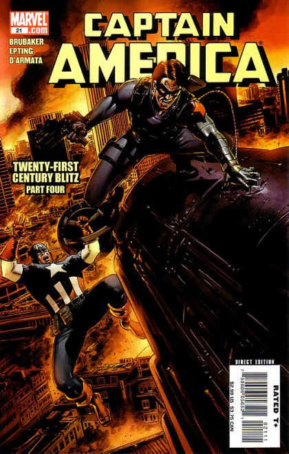 Captain America, Vol. 5 Twenty-First Century Blitz, Part Four |  Issue#21 | Year:2006 | Series: Captain America | Pub: Marvel Comics