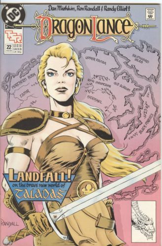 Dragonlance Landfall!, Part 1: Landfall |  Issue#22A | Year:1990 | Series: Dragonlance |