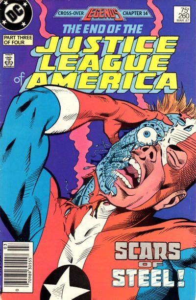 Justice League of America, Vol. 1 Legends - Chapter 14 / The End of the Justice League of America, Part 3: Flesh! |  Issue#260B | Year:1987 | Series: Justice League | Pub: DC Comics |