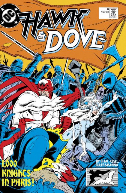 Hawk & Dove, Vol. 3 Hawk and Dove and the Alchemist's Tomb |  Issue#6B | Year:1989 | Series: Teen Titans | Pub: DC Comics