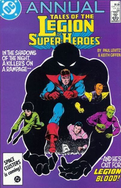 Tales of the Legion of Super-Heroes Annual Revenge Is A Dish Best Served Cold |  Issue#4A | Year:1986 | Series: Legion of Super-Heroes | Pub: DC Comics |
