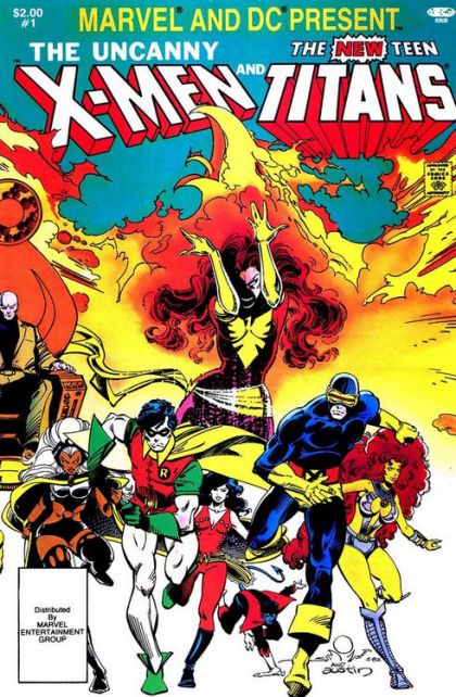 The Uncanny X-Men and the New Teen Titans Apokolips: Now |  Issue#1A | Year:1982 | Series: X-Men | Pub: DC Comics and Marvel Comics