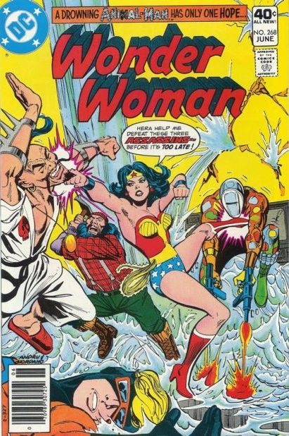Wonder Woman, Vol. 1 Battleground: France |  Issue#268A | Year:1980 | Series: Wonder Woman | Pub: DC Comics