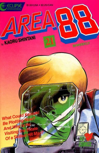 Area 88 Countdown to Intrigue |  Issue#21 | Year:1988 | Series:  | Pub: Eclipse Comics