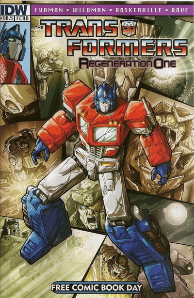 Free Comic Book Day 2012 (The Transformers) Regeneration One |  Issue#80.5 | Year:2012 | Series:  | Pub: IDW Publishing