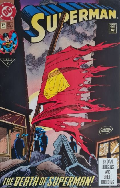 Superman, Vol. 2 Doomsday! - Doomsday! |  Issue#75A | Year:1992 | Series: Superman | Pub: DC Comics