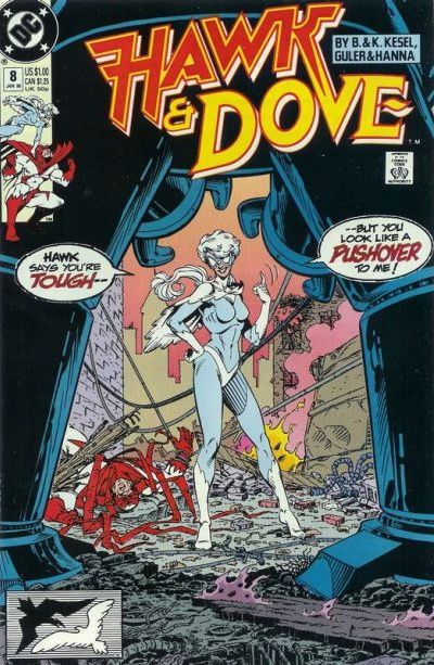 Hawk & Dove M.A.C. Attack! |  Issue#8 | Year:1990 | Series: Teen Titans | Pub: DC Comics
