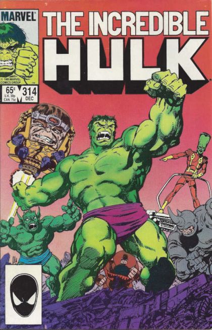The Incredible Hulk, Vol. 1 Call of the Desert |  Issue#314A | Year:1985 | Series: Hulk | Pub: Marvel Comics