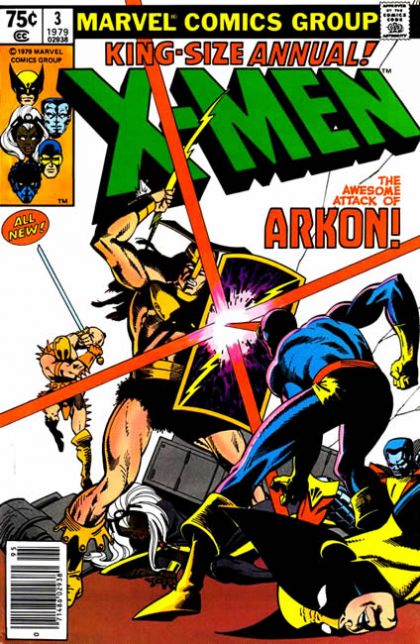The Uncanny X-Men Annual A Fire In The Sky! |  Issue#3B | Year:1979 | Series: X-Men | Pub: Marvel Comics