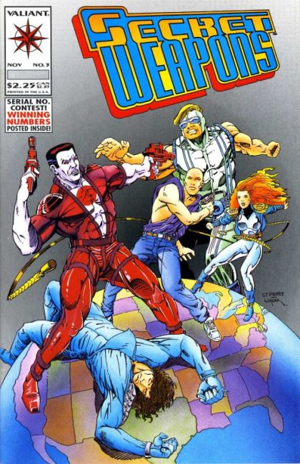 Secret Weapons Race Against Time |  Issue#3 | Year:1993 | Series:  | Pub: Valiant Entertainment