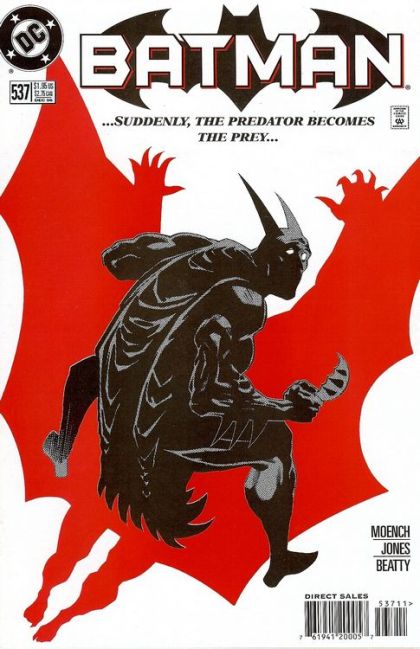 Batman, Vol. 1 Darkest Night Of The Man-Bat, Part 2: Pursuit |  Issue#537A | Year:1996 | Series: Batman | Pub: DC Comics |